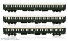 Jägerndorfer Collection JC90500 - 3er Set UIC-X Personenwagen ÖBB, Ep.III, grün