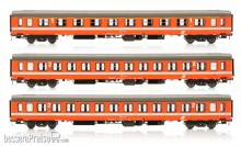 Jägerndorfer Collection JC90501 - 3er Set UIC-X Personenwagen ÖBB, Ep.IV, orange