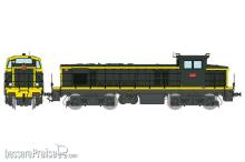 REE Modeles JM-009 - Diesel Locomotive BB 63579 green/yellow 401 grey frame, Era IV - ANALOG