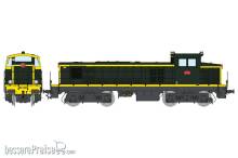 REE Modeles JM-014 - Diesel Locomotive BB 63010 green/yellow, grey frame, Era IV - ANALOG