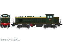 REE Modeles JM-018-S - 040 DE 624 Diesellok BB 63000 Original-Lackierung mit geprägte Nummernschilder ´CLERMONT-LA ROCHE SOUTH EAST´ - SNCF Ep.III - DCC Sound