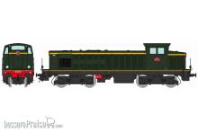 REE Modeles JM-018 - 040 DE 624 Diesellok BB 63000 Original-Lackierung mit geprägte Nummernschilder ´CLERMONT-LA ROCHE SOUTH EAST´ - SNCF Ep.III - Analog