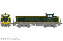 REE Modeles JM-020-SAC - Diesellok BB 63000 BB 63933 Grüne 301-Lackierung, grauer Rahmen, SNCF VILLENEUVE Ep.IV - AC Sound