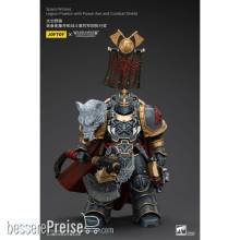 Joy Toy JT00133 - Warhammer The Horus Heresy Actionfigur 1/18 Space Wolves Legion Praetor with Power Axe and Combat Shield 12 cm