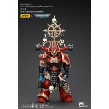 Warhammer 40k Actionfigur 1/18 World Eaters Khorne Berzerker with Berzerker lcon 13 cm