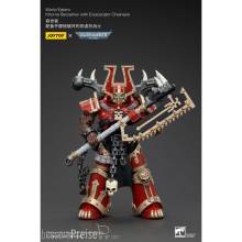 Warhammer 40k Actionfigur 1/18 World Eaters Khorne Berzerker with Eviscerator Chainaxe 13 cm