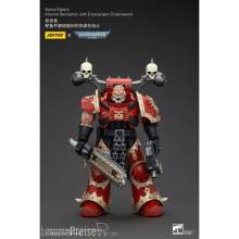 Warhammer 40k Actionfigur 1/18 World Eaters Khorne Berzerker with Eviscerator Chainsword 13 cm