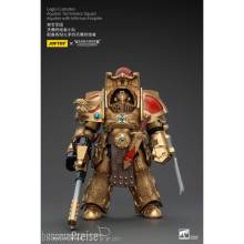 Warhammer The Horus Heresy Actionfigur 1/18 Legio Custodes Aquilon Terminator Squad Aquilon with Infernus Firepike 14 cm