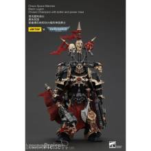 Warhammer 40k Actionfigur Chaos Space Marines Black Legion Chosen Champion with bolter and power maul 20 cm