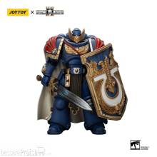 Joy Toy JT01345 - Warhammer 40k Actionfigur Ultramarines Victrix Honour Guardwith Storm Shield And Power Sword 20 cm
