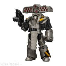 Joy Toy JT01482 - Warhammer The Horus Heresy Actionfigur 1/18 lron Warriors Tyrant Siege Master Terminator with Rocket launcher 14 cm