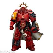 Joy Toy JT01772 - Warhammer 40,000: Combat Patrol Blood Angels Actionfigur Captain with Inferno Pistol & Power Fist 20 cm
