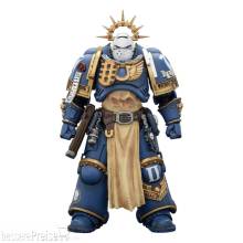 Joy Toy JT02793 - Warhammer 40,000 Actionfigur Ultramarines Levantus with Power Sword, Stormshield and Bolt Pistol 13 cm