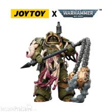 Joy Toy JT02878 - Warhammer 40,000 Actionfigur Death Guard Blightlord Terminator 2 with Flail of Corruption 14 cm