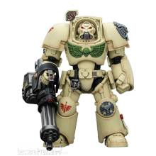 Joy Toy JT03141 - Warhammer 40,000 Actionfigur Dark Angels Deathwing Terminator 3 with Power Fist and Assault Cannon 14 cm