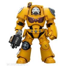 Joy Toy JT03165 - Warhammer 40,000 Actionfigur Imperial Fists Terminator 2 with Power Fist and Storm Bolter 14 cm