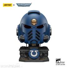 Joy Toy JT03745 - Warhammer 40,000 Captain MkX Helmet & Display Stand Ultramarines 44 cm