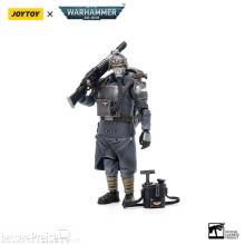 Warhammer 40k Actionfigur 1/18 Death Korps of Krieg Veteran Squad Guardsman Demolitions Specialist 10 cm
