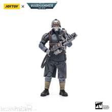 Joy Toy JT2672 - Warhammer 40k Actionfigur 1/18 Death Korps of Krieg Veteran Squad Guardsman with Flamer 10 cm