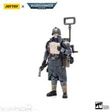 Joy Toy JT2689 - Warhammer 40k Actionfigur 1/18 Death Korps of Krieg Veteran Squad Guardsman Communications Specialist 10 cm