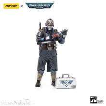 Joy Toy JT2696 - Warhammer 40k Actionfigur 1/18 Death Korps of Krieg Veteran Squad Guardsman Medic 10 cm