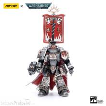 Joy Toy JT3518 - Warhammer 40k Actionfigur 1/18 Grey Knights Castellan Crowe 12 cm