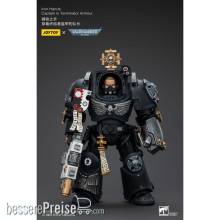 Joy Toy JT5116 - Warhammer 40k Actionfigur 1/18 Iron Hands Captain in Terminator Armour 14 cm