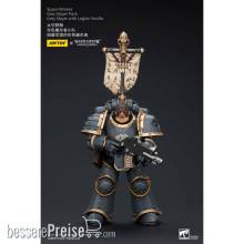 Joy Toy (CN) JT7509 - Warhammer The Horus Heresy Actionfigur 1/18 Space Wolves Grey Slayer Pack Grey Slayer With Legion Vexilla 12 cm