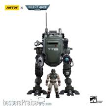 Joy Toy JT8940 - Warhammer 40k Actionfigur 1/18 Astra Militarum Cadian Armoured Sentinel 12 cm