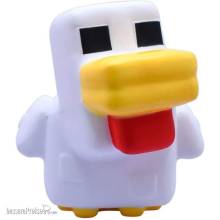 Just Toys JTMIN-35107 - Minecraft Mega Squishme Anti-Stress-Figur Serie 3 Huhn 15 cm