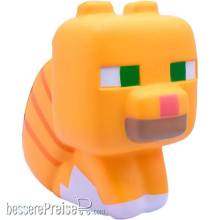 Just Toys JTMIN-35110 - Minecraft Mega Squishme Anti-Stress-Figur Serie 2 Tabby 15 cm