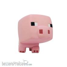 Just Toys JTMIN-3545 - Minecraft Mega Squishme Anti-Stress-Figur Serie 1 Schwein 15 cm