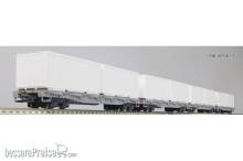 Kato K10-1892 - 4er Set Containerwagen RhB, Ep.V-VI