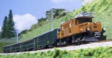 Kato K10-1987 - Personenzug mit Ge 6/6 I #415 Krokodil + 4x EW I RhB, Ep.IV