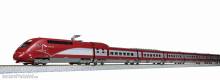 Kato K101658 - Triebzug TGV Thalys PBKA, 10-tlg., Ep.VI, neues Design