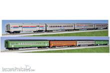 Kato K1061971 - 8er Set Personenwagen Amtrak, Ep.IV, Rainbow Era