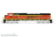 Kato K176-3518 - Diesellok GE C44-9W BNSF, Ep.VI, #796, Swoosh