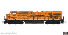 Kato K176-8961 - Diesellok GE ES44AC CP/Hapag-Lloyd, Ep.VI, #8781