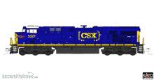 Kato K176-8962 - Diesellok GE ES40DC CSX, Ep.VI, #5327, WM Logo