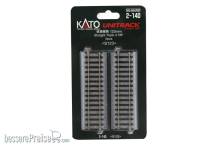 Kato K2-140 - Gleis gerade 123 mm (4 Stk.)