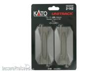 Kato K2-142 - Unbeschrankter Bahnübergang 123mm (2 Stk.)