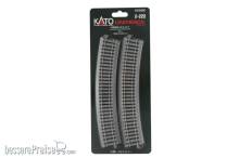 Kato K2-220 - Gleis gebogen R610mm 22,5°