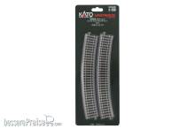 Kato K2-230 - Gleis gebogen R670mm 22,5°