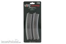 Kato K2-270 - Gleis gebogen R490mm 22,5°