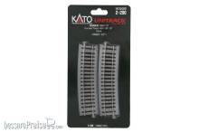 Kato K2-290 - Gleis gebogen R867mm 10° (2 Stk.)
