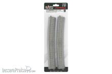 Kato K2-321 - Gleis gebogen R1546mm 11,25° mit Betonschwellen (4 Stk.)