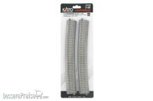 Kato K2-331 - Gleis gebogen R1606mm 11,25° mit Betonschwellen (4 Stk.)