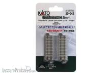 Kato K20-042 - Doppelgleis gerade 62mm mit Betonschwellen 2 St. - Lemke