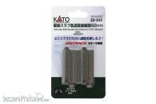 Kato K20-044 - Doppelgleis gerade 62mm mit Plattenfahrbahn 2 St. - Lemke