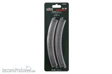 Kato K20-100 - Gleis gebogen R249mm 45° 4 St. - Lemke